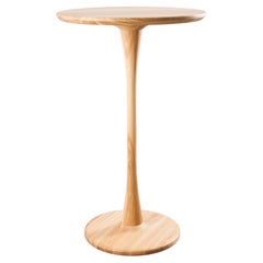 Tavolo da bar alto moderno in legno massiccio Nolan Wood