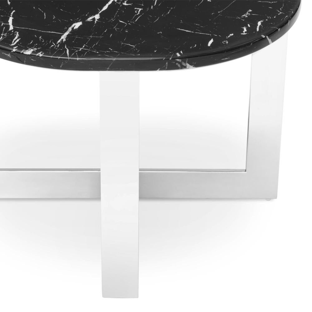Nolan Chrome Side Table In New Condition For Sale In Paris, FR