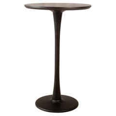 Nolan Black Ash Solid Wood Modern High Bar Table