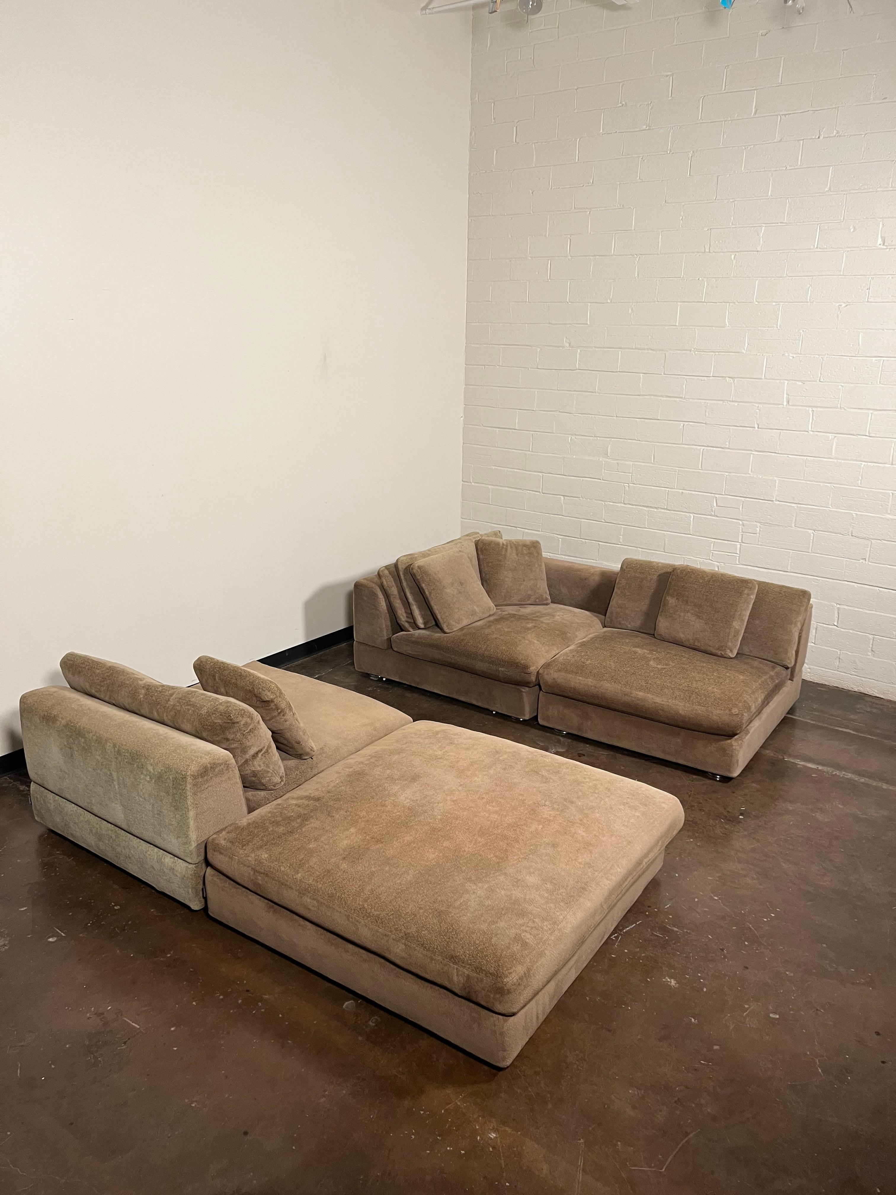 Contemporary 'Nolan' Sectional Sofa by Rodolfo Dordoni for Minotti, 2006, Signed