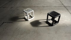 Tabouret "NOLAN" de Stefano Bigi (Marbre, Italie)