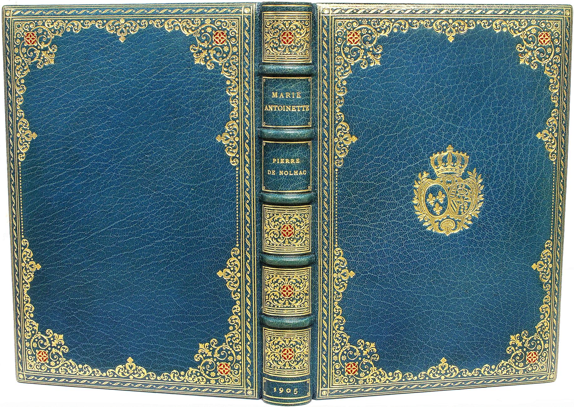 Anglais NOLHAC, Pierre De. Marie-Antoinette. DANS UNE BELLE RELIURE COSWAY DE L'ÉPOQUE ! en vente