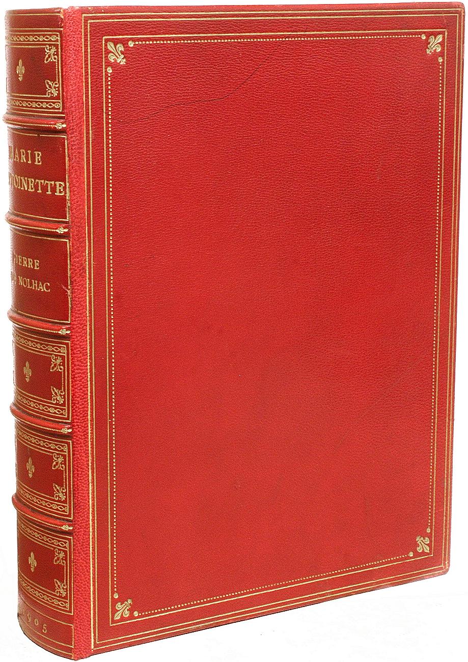 NOLHAC, Pierre De. Marie-Antoinette. DANS UNE BELLE RELIURE COSWAY DE L'ÉPOQUE ! en vente 3