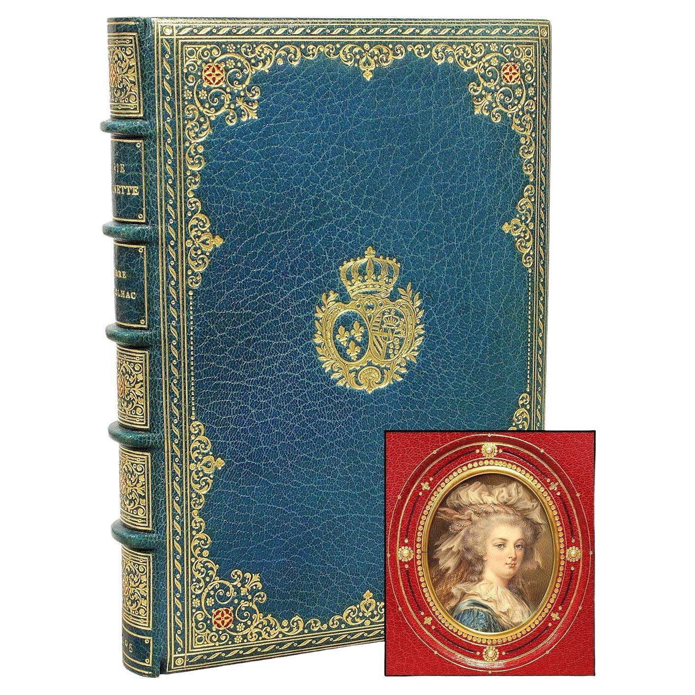 NOLHAC, Pierre De. Maria Antoinette. IN A FINE EARLY COSWAY BINDING!