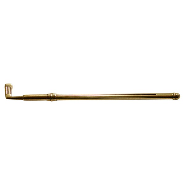 Novelty 9 Ct Gold Golf Club Swizzle Stick, Deakin & Francis, 1938, Birmingham