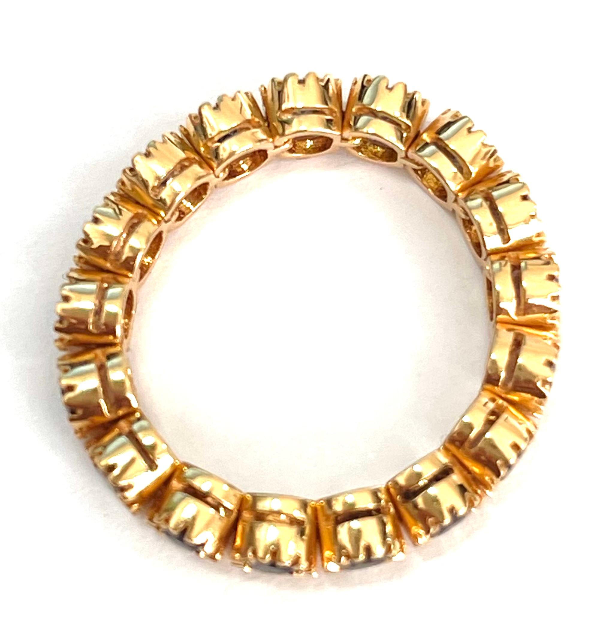 Women's Nomad Collection 18 Karat Rose Gold Ring in Blue Iolite For Sale