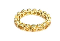 18 Karat Yellow Gold Ring with Yellow Sapphire - RAINBOW collection*