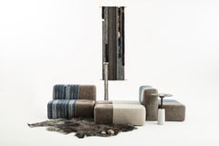Nomad Cube in Yak Leather by KVN x Matsu - Nomadic Series by Joeri Reynaert