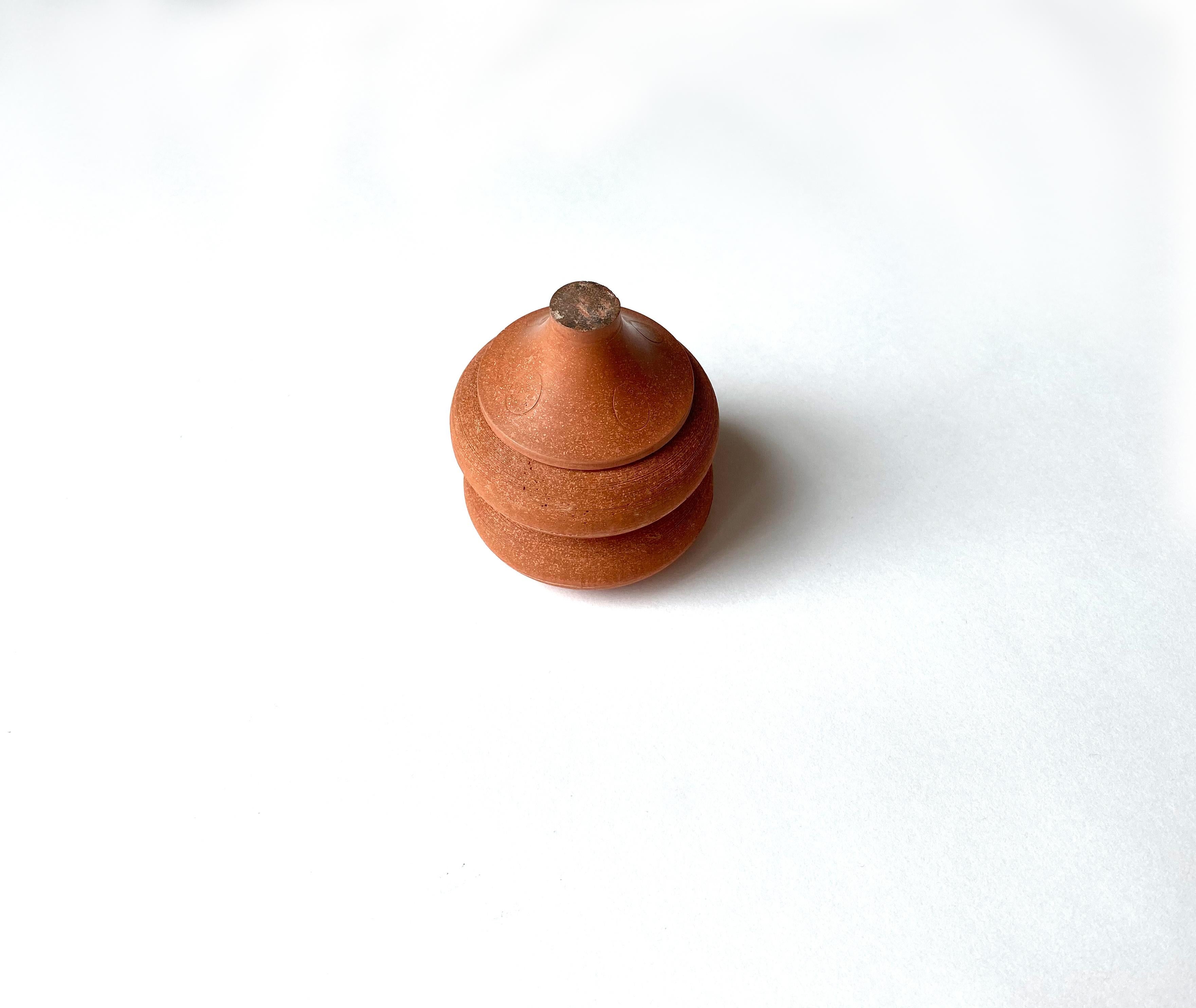 Post-Modern Nomad Jar Pebble Tower by Gilles & Cecilie For Sale