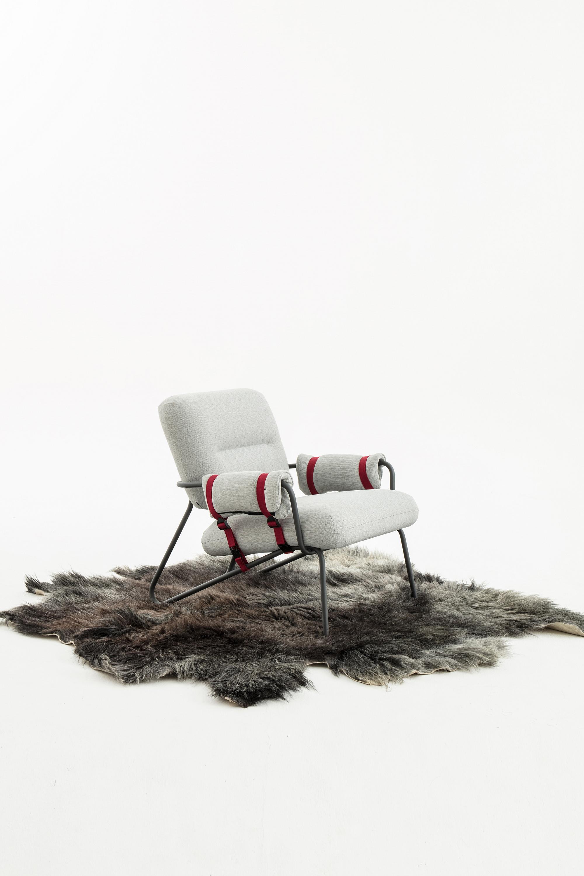 Tibetano Sedia da salotto Nomad A Link (Personalizzata)  Matsu X KVN Nomadic Series di Joeri Reynaert in vendita