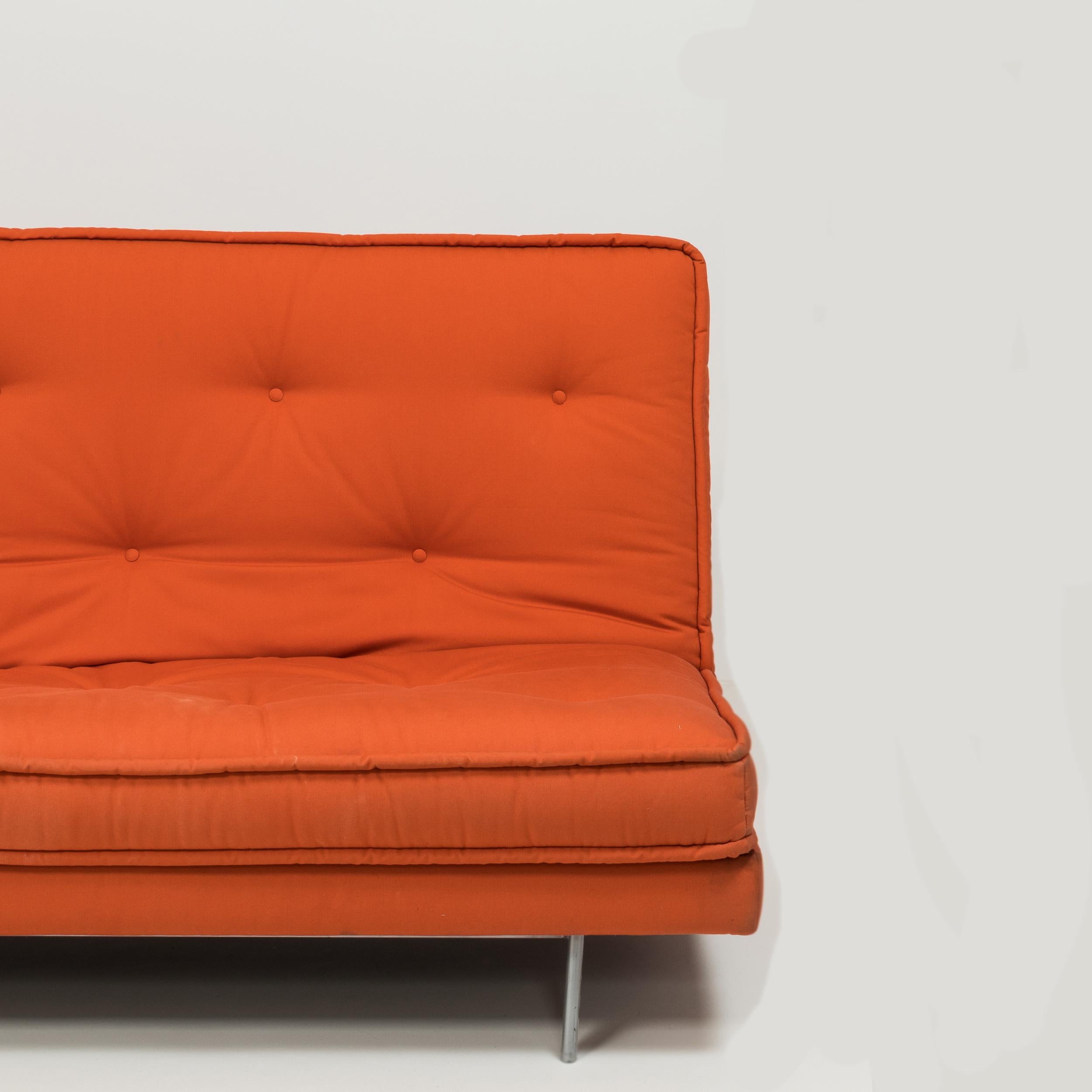 French Nomade Express Red Sofa Bed by Didier Gomez for Linge Roset