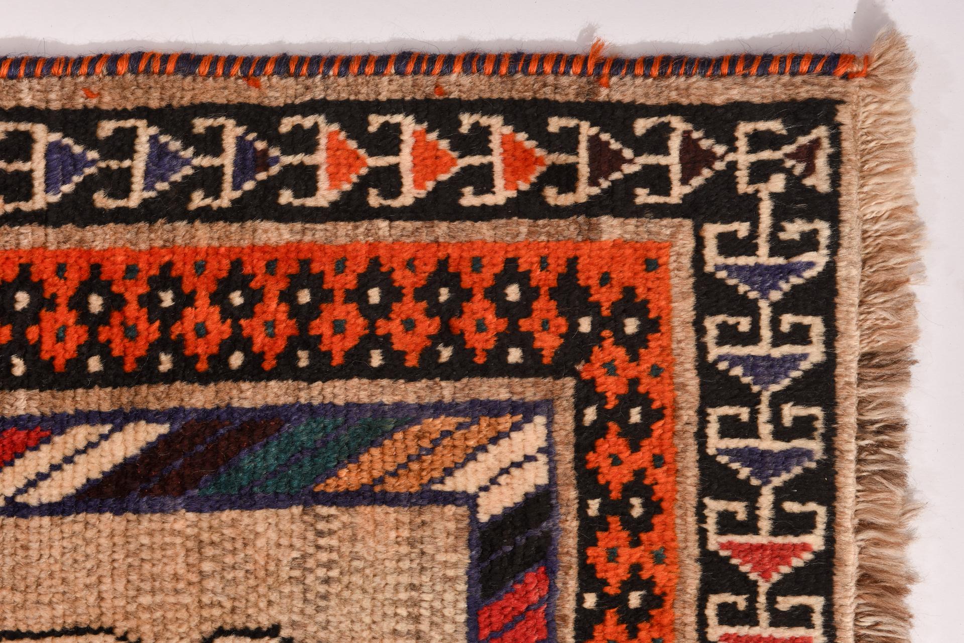 20th Century Nomadic Carpet from my Private Collection For Sale