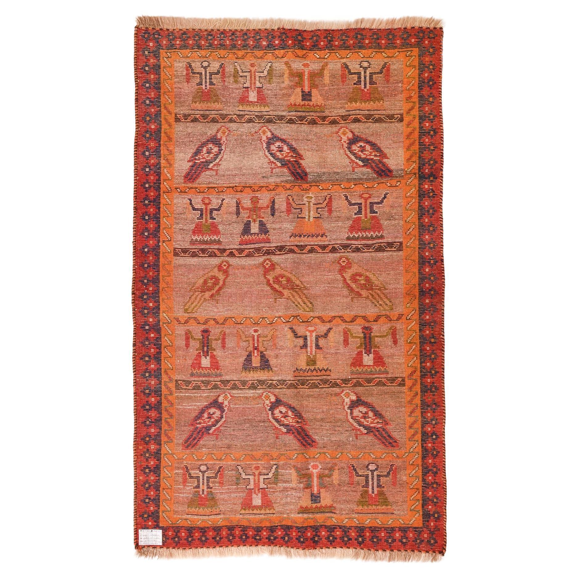 Other Nomadic Carpet with Dancing Women For Sale