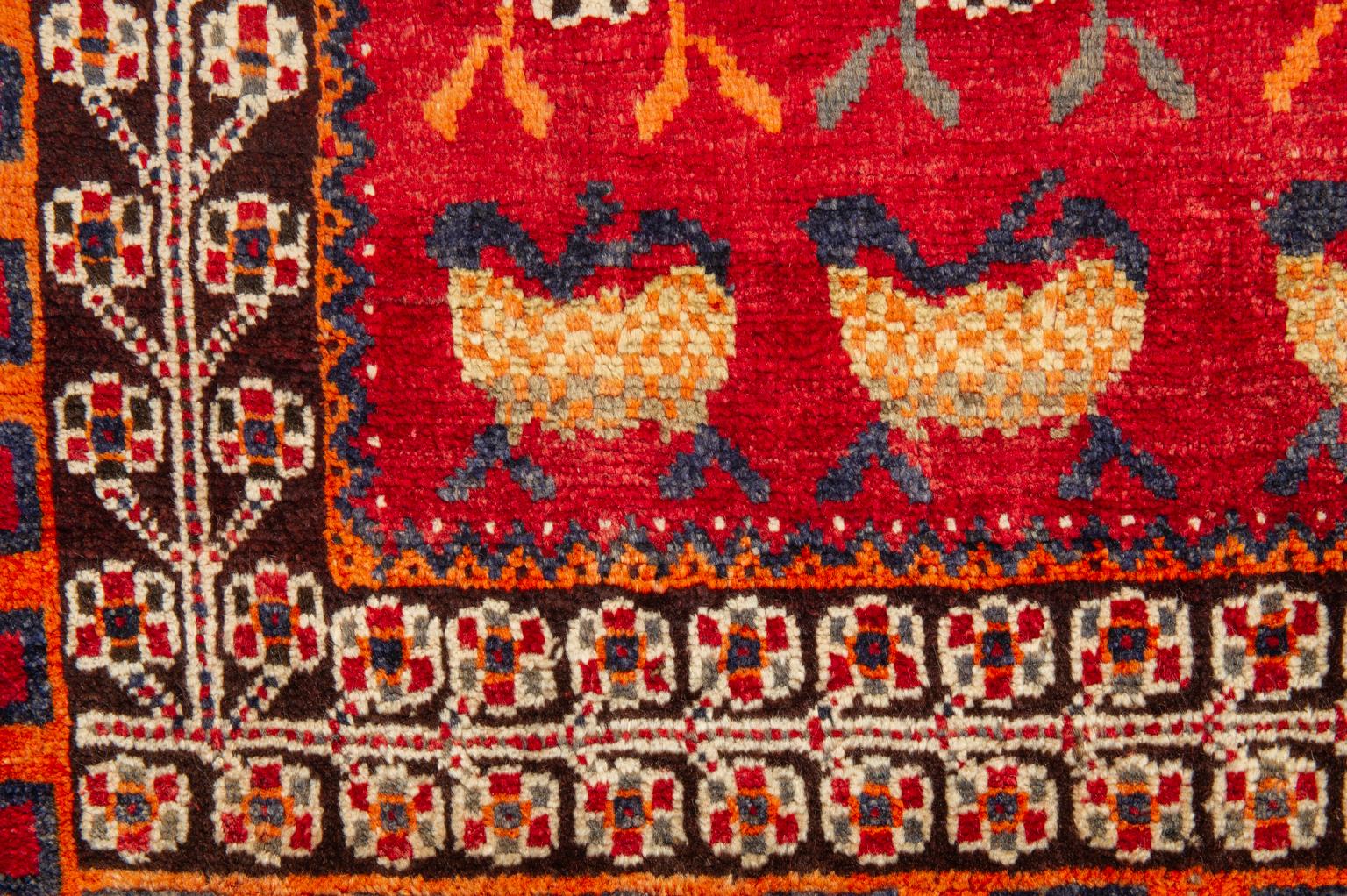 Nomadenischer Kurdestan-Teppich oder Teppich im Angebot 2