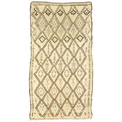 Beni Ourain Moroccan Rug with Tribal Style, Beni Ourain Rug