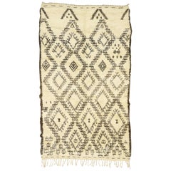 Vintage Beni Ourain Moroccan Rug