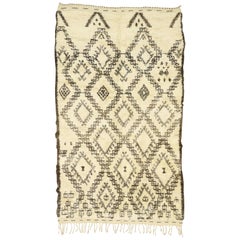 Used Beni Ourain Moroccan Rug 