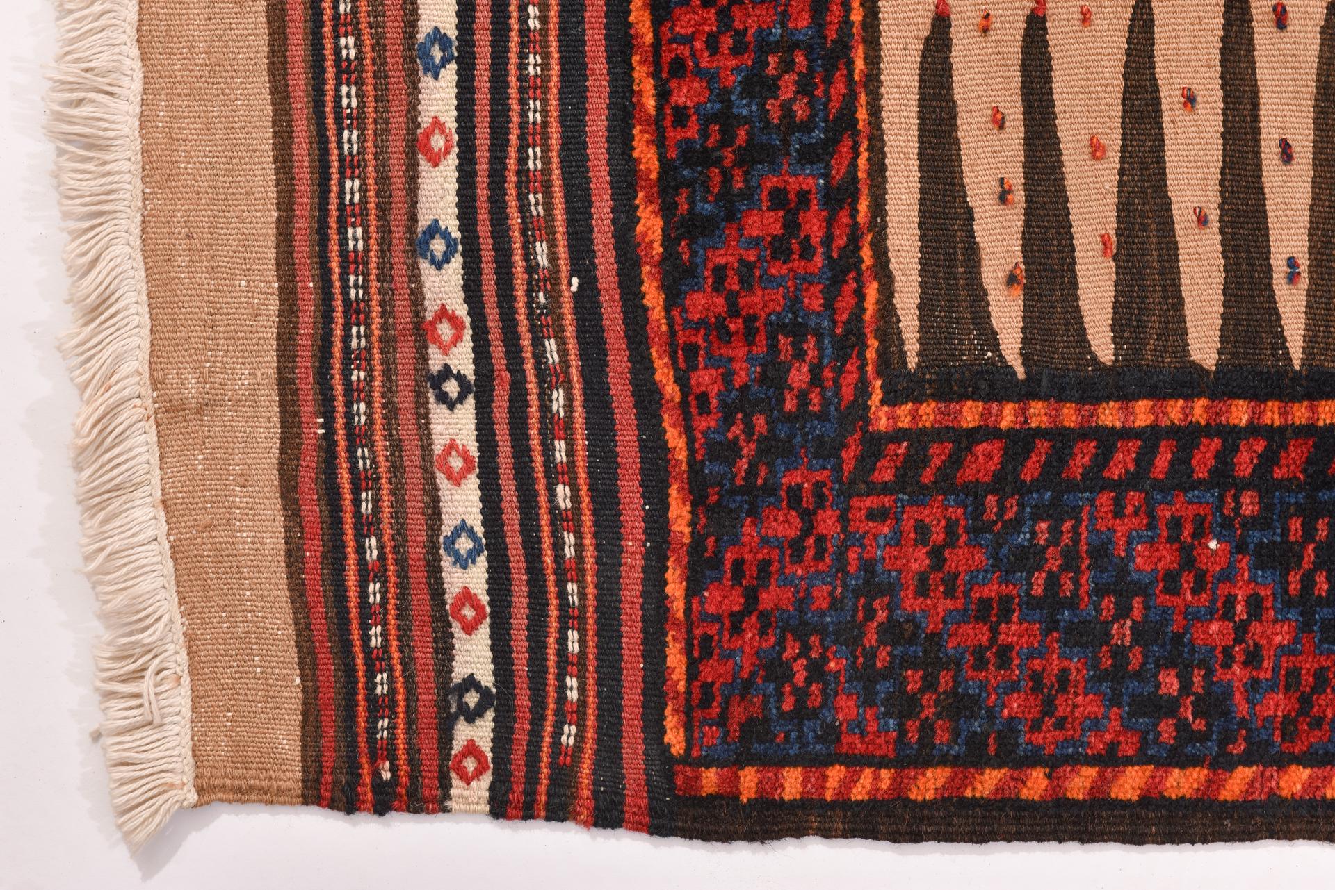 Mantel Nómada Oriental Alfombra en Excelente estado para la venta en Alessandria, Piemonte