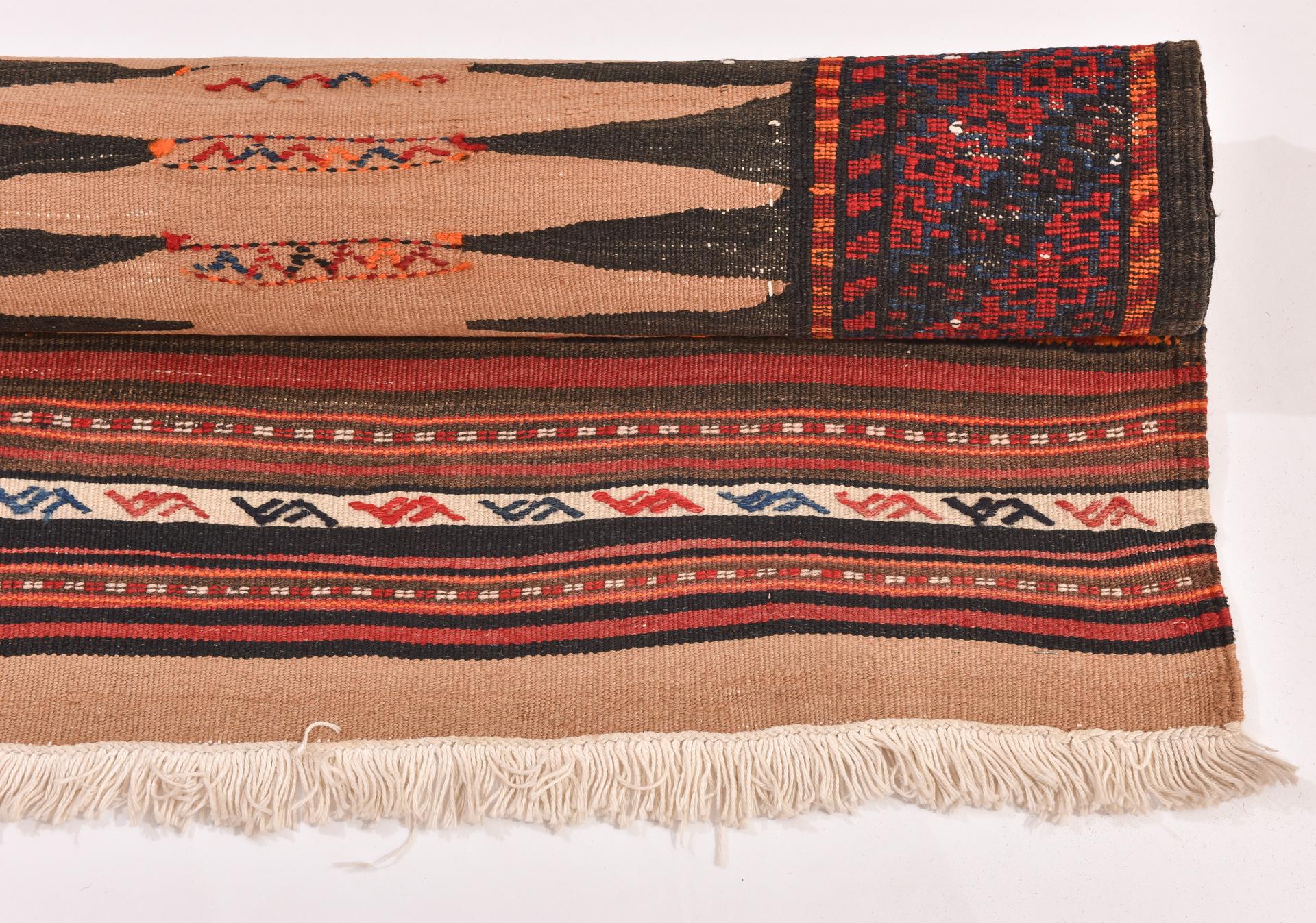 Nomadic Oriental Tablecloth Carpet For Sale 1