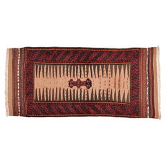 Nomadenischer orientalischer Tischdeckenteppich