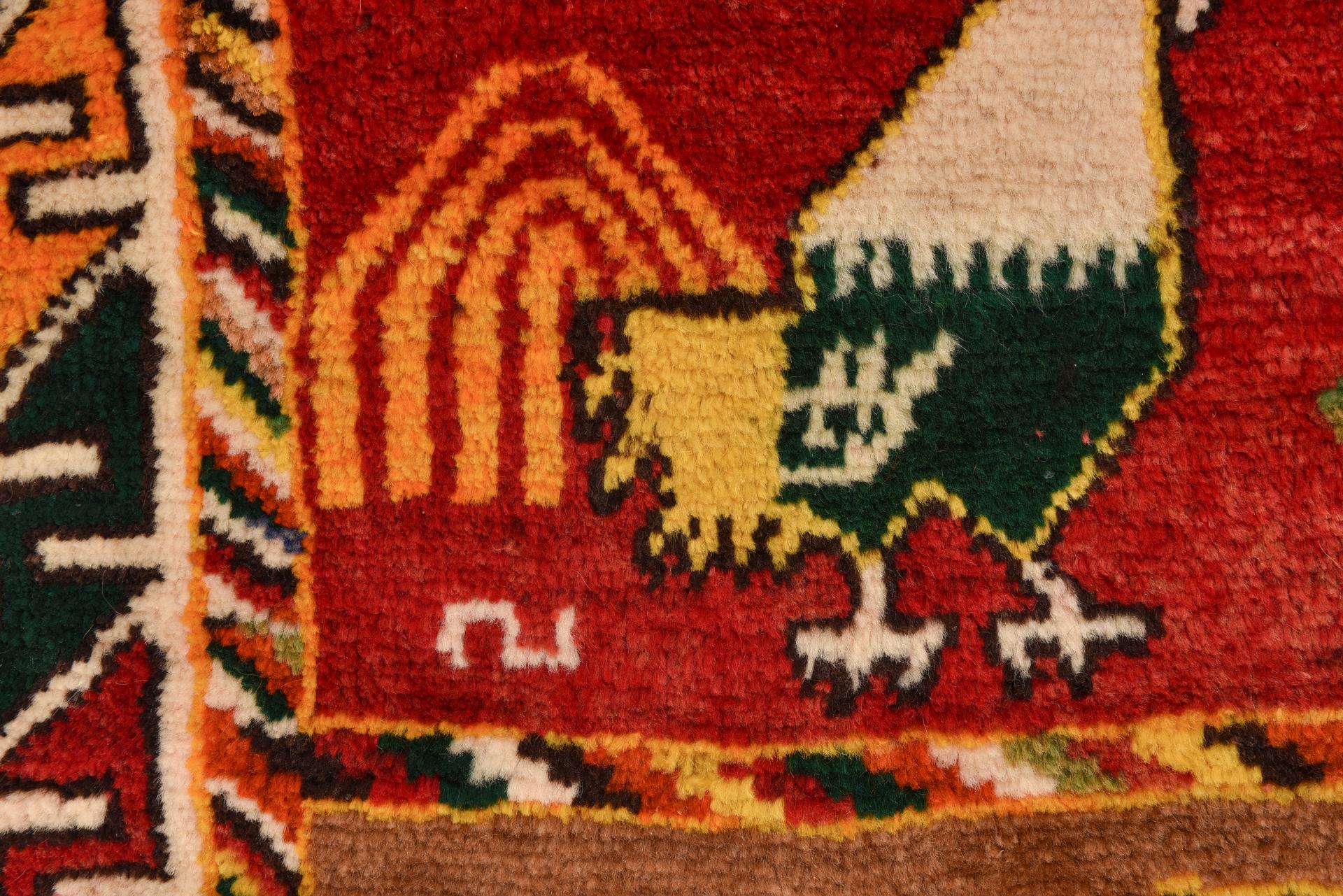 Nomadic Rug with Camels and Roosters from My Private Collection For Sale 1