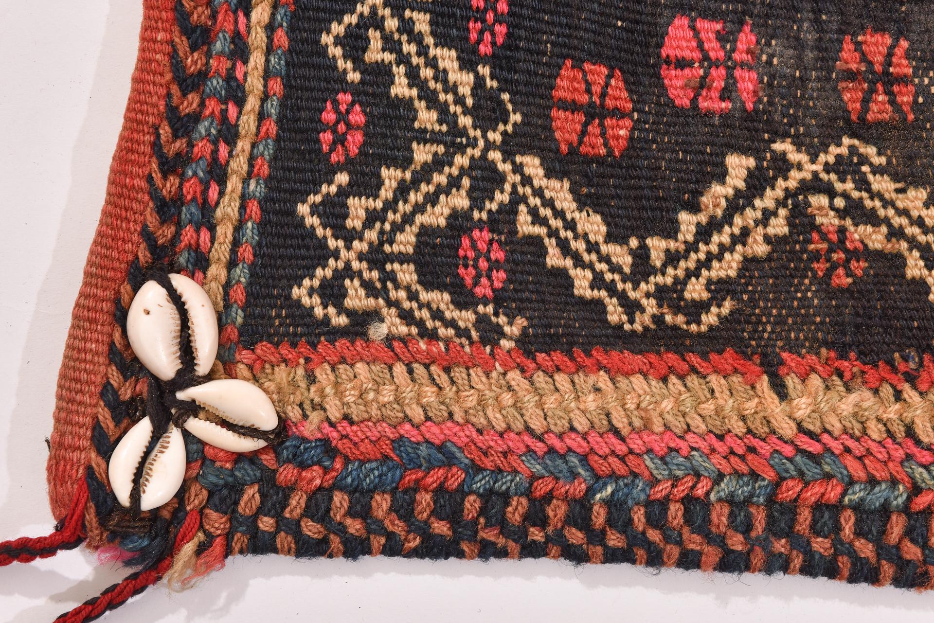Hand-Woven Nomadic Tablecloth Carpet from my Private Collection For Sale
