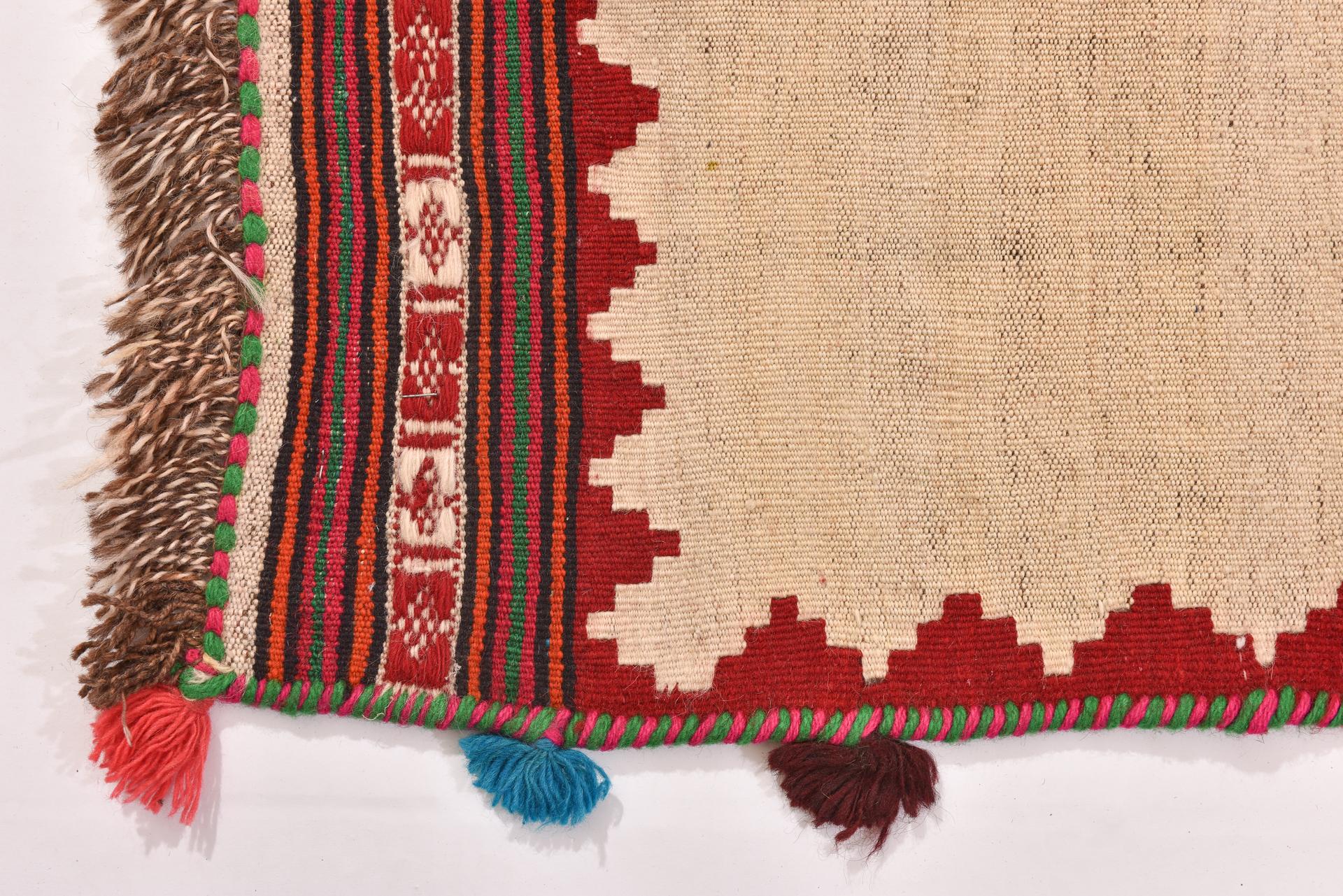 Hand-Woven Nomadic Tablecloth from my Private Collection For Sale