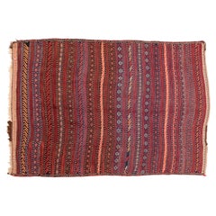 Nomadico Old Caucasian Rug Kilim from Central Asia, 1940 about