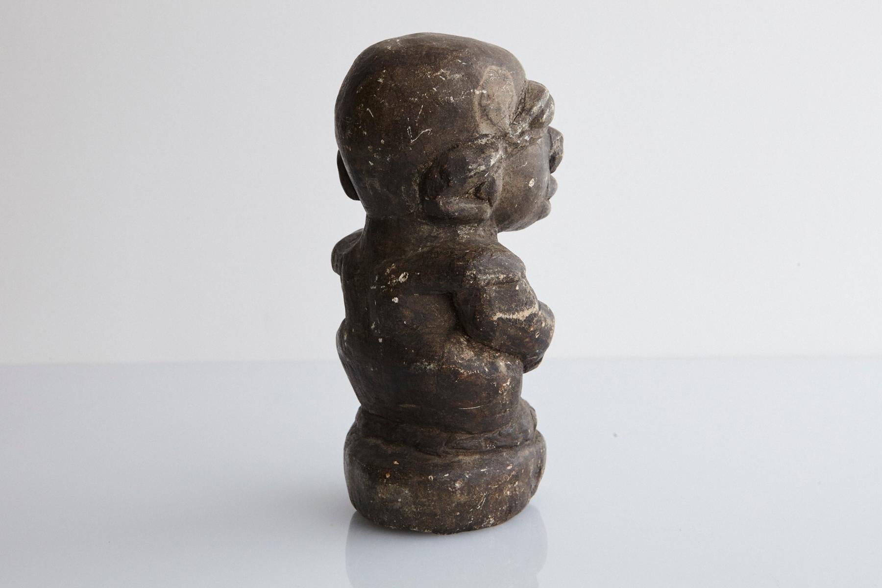 Nomoli - Carved Stone Figurine, Kissi People, Sierra Leone, 19th Century For Sale 2
