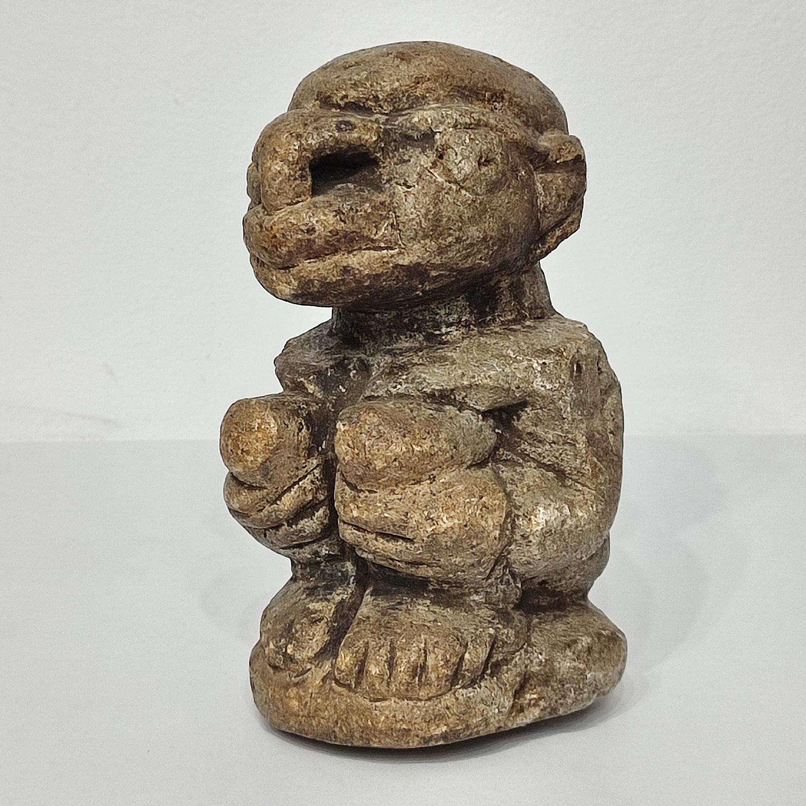 Nomoli-Steinfigur, Sierra Leone, Kissi, Tribal Art im Angebot 2