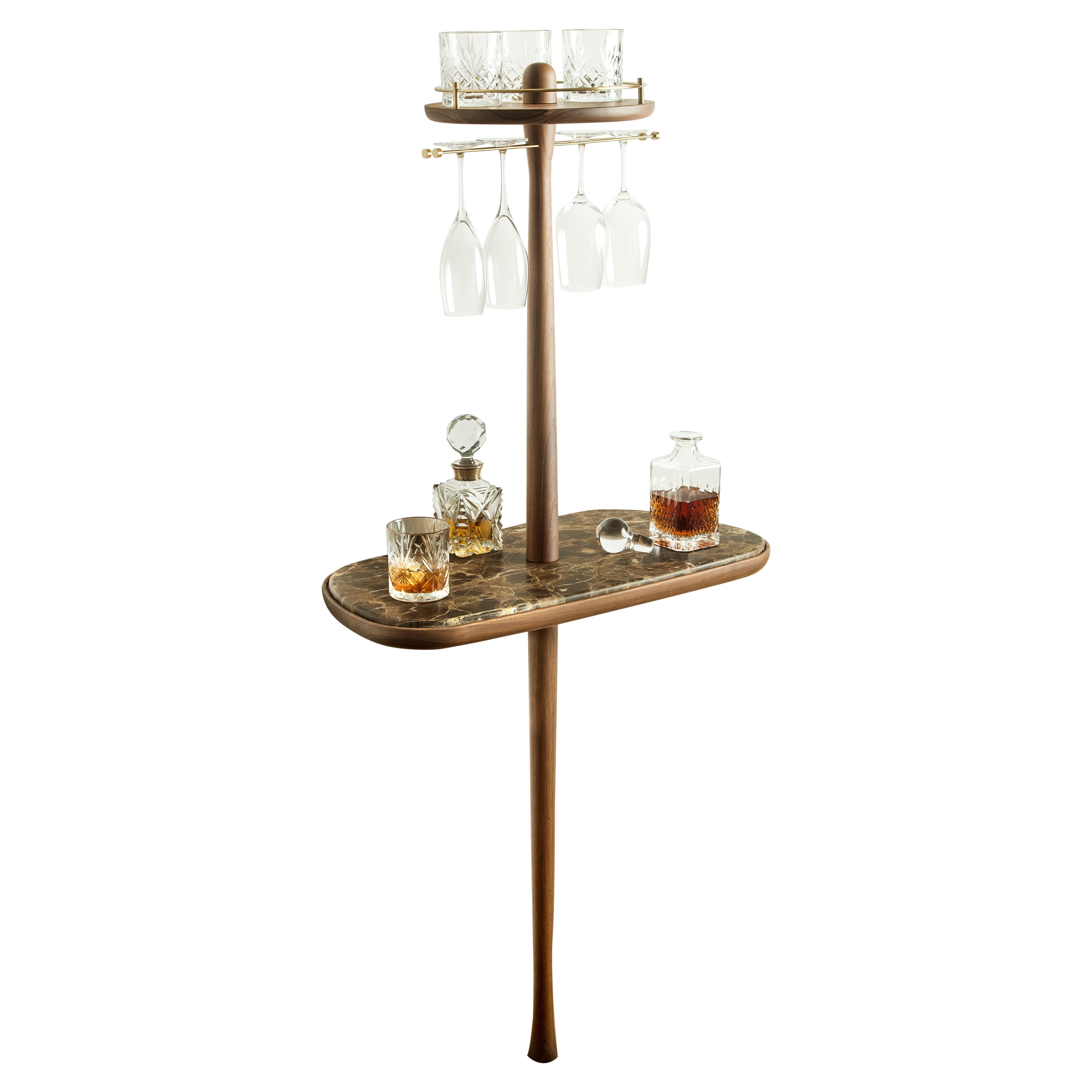 Nomon Bar Cabinet with Marble Top by Andres Martinez