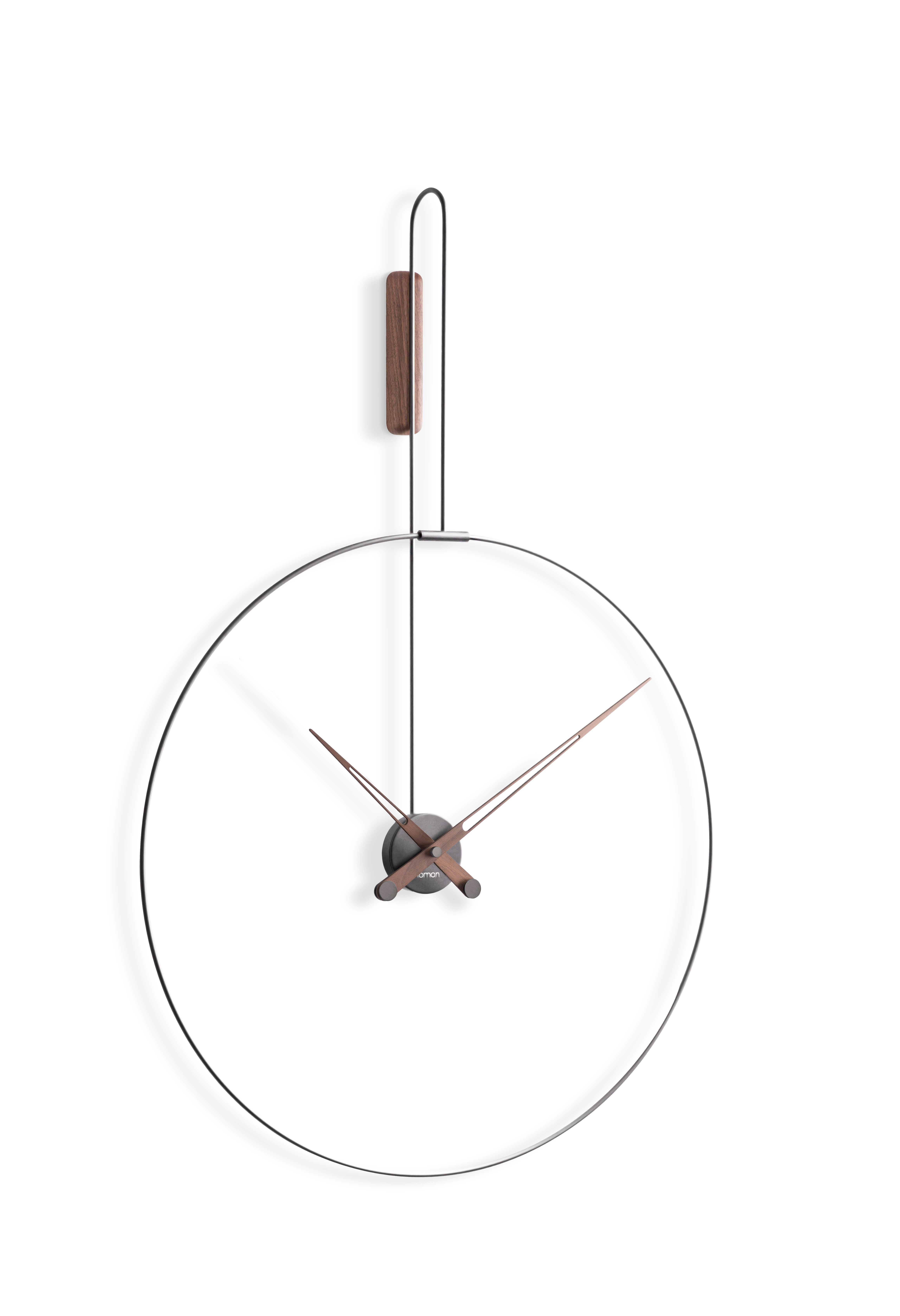 Brass Nomon Daro Wall Clock  By Andres Martinez For Sale