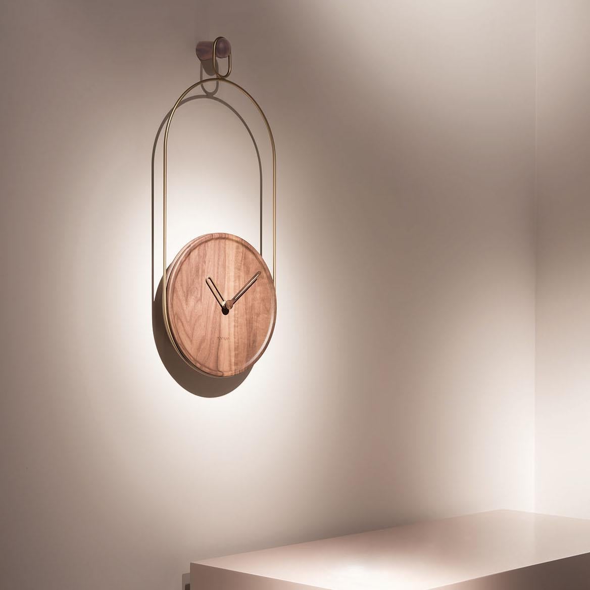 Modern Nomon Eslabon Wall Clock  By Andres Martinez For Sale