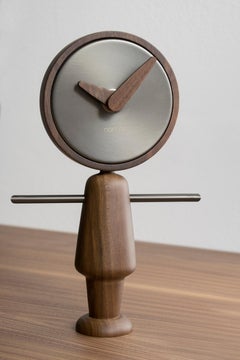 Nomon Nena & Nene Table Clock By Andres Martinez