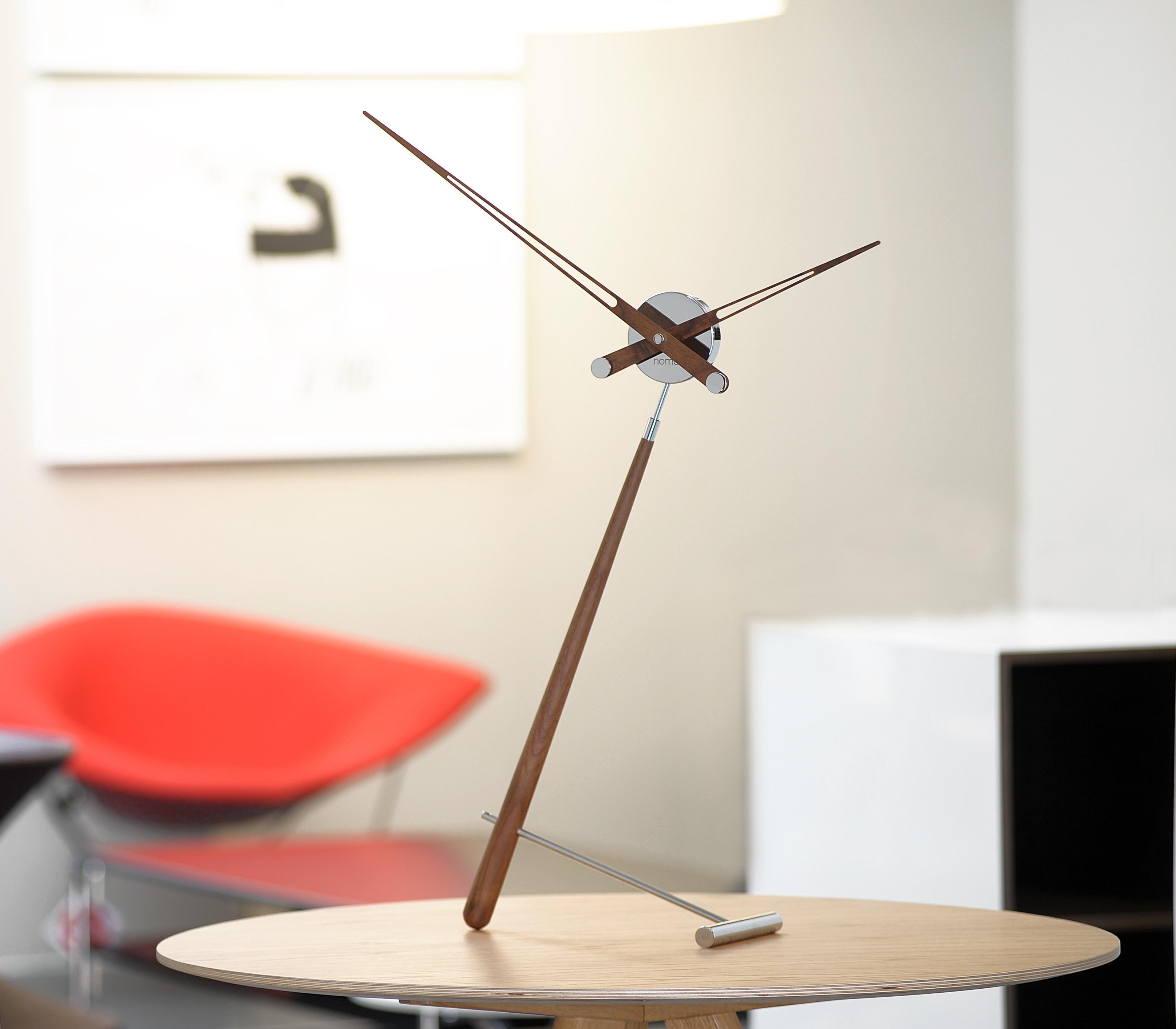 Contemporary Nomon Puntero Table Clock  By Andres Martinez For Sale