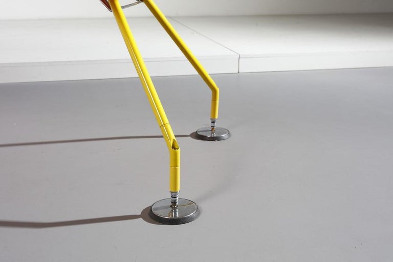 Mid-Century Modern Nomon Table by Norman Foster from Tecno Signed and Numbered Edition N.1905 For Sale