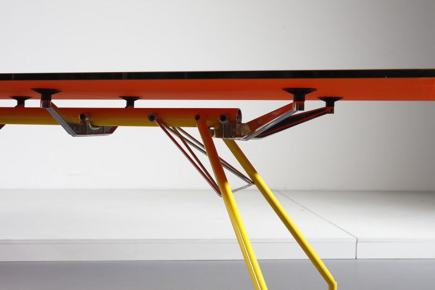 Mid-20th Century Nomos Table by Norman Foster from Tecno Signed and Numbered Edition N.1905