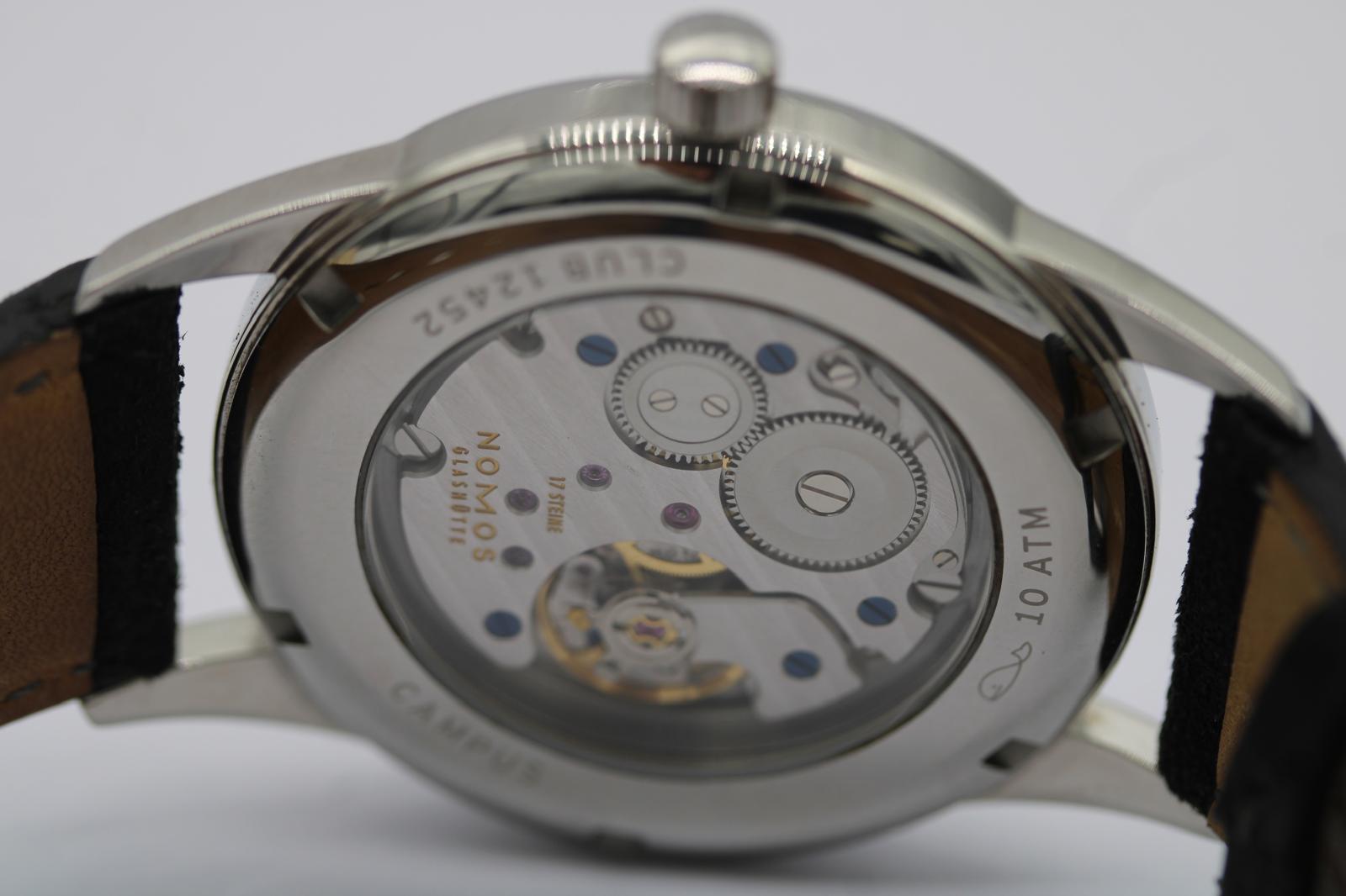 NOMOS Club Campus 38 Nacht  Ref. 738 / 12452  Box & Papiere  2023 im Angebot 2