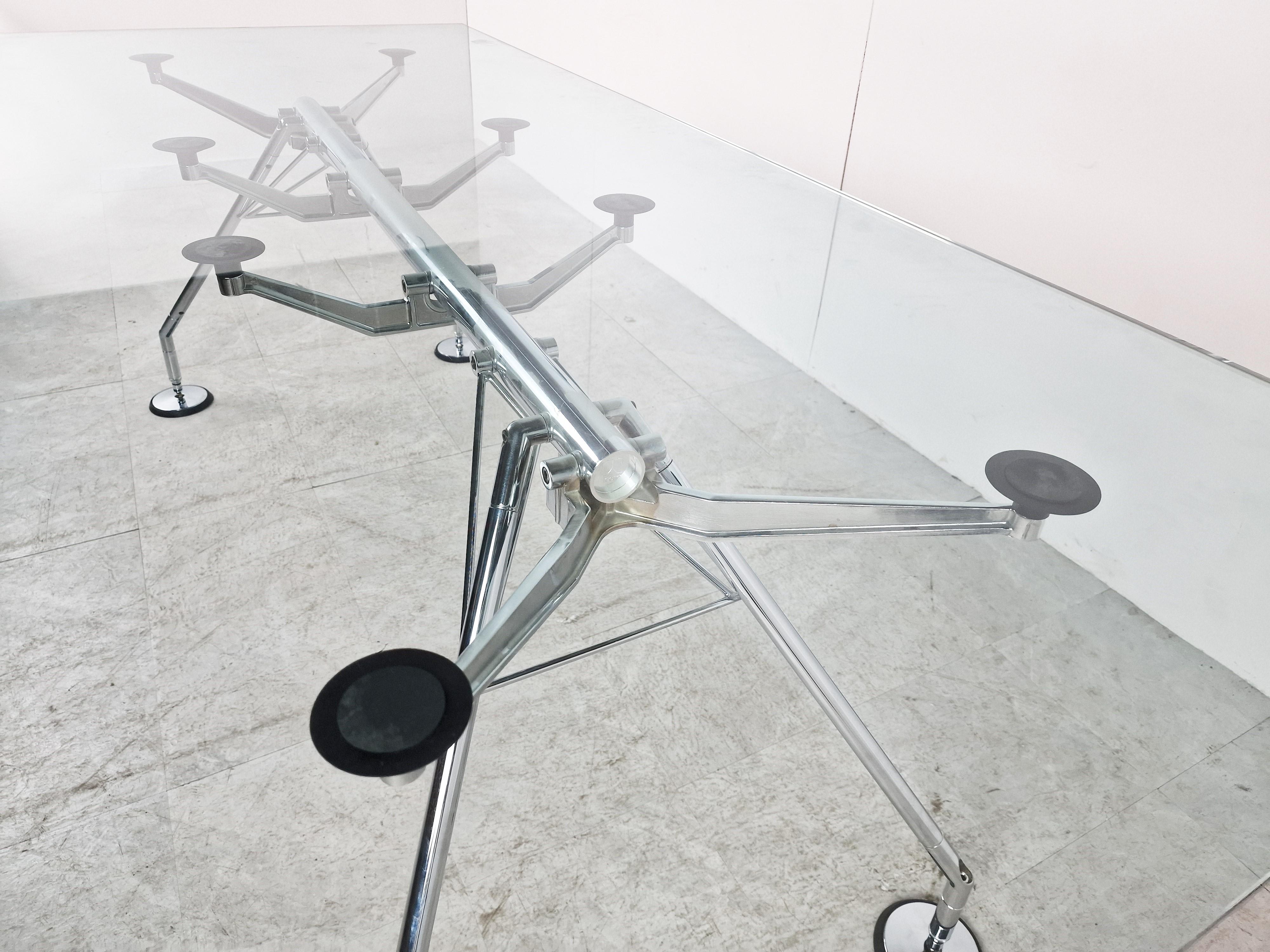Nomos Dining Table by Norman Foster for Tecno, 1980s 1