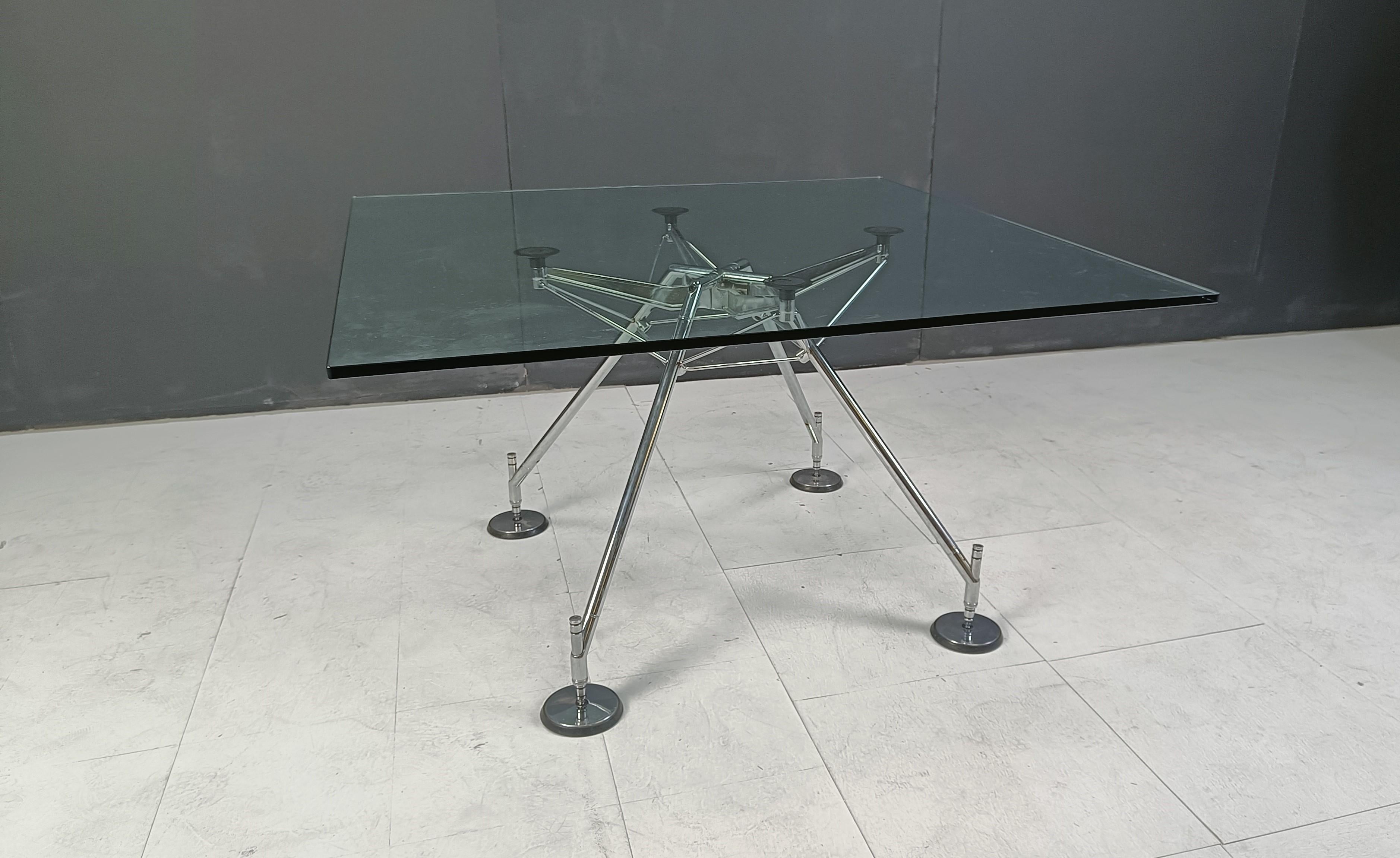 Nomos Dining Table by Norman Foster for Tecno, 1990s 5