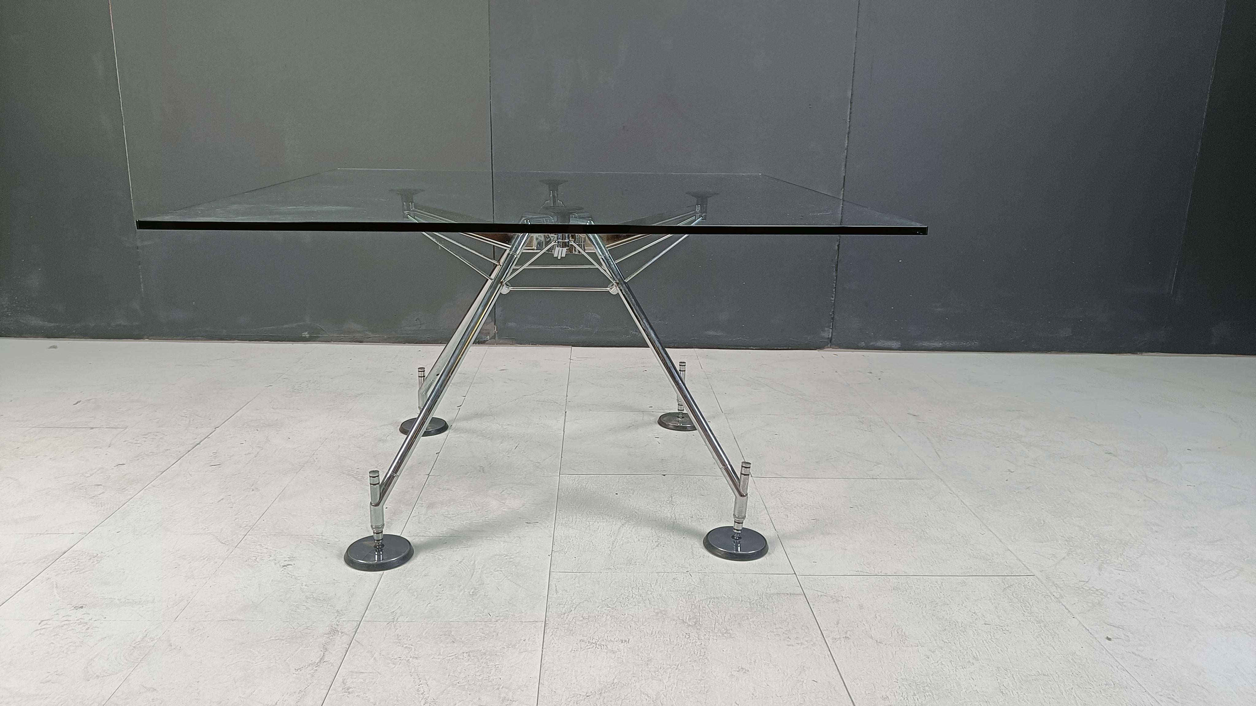 Nomos Dining Table by Norman Foster for Tecno, 1990s 1