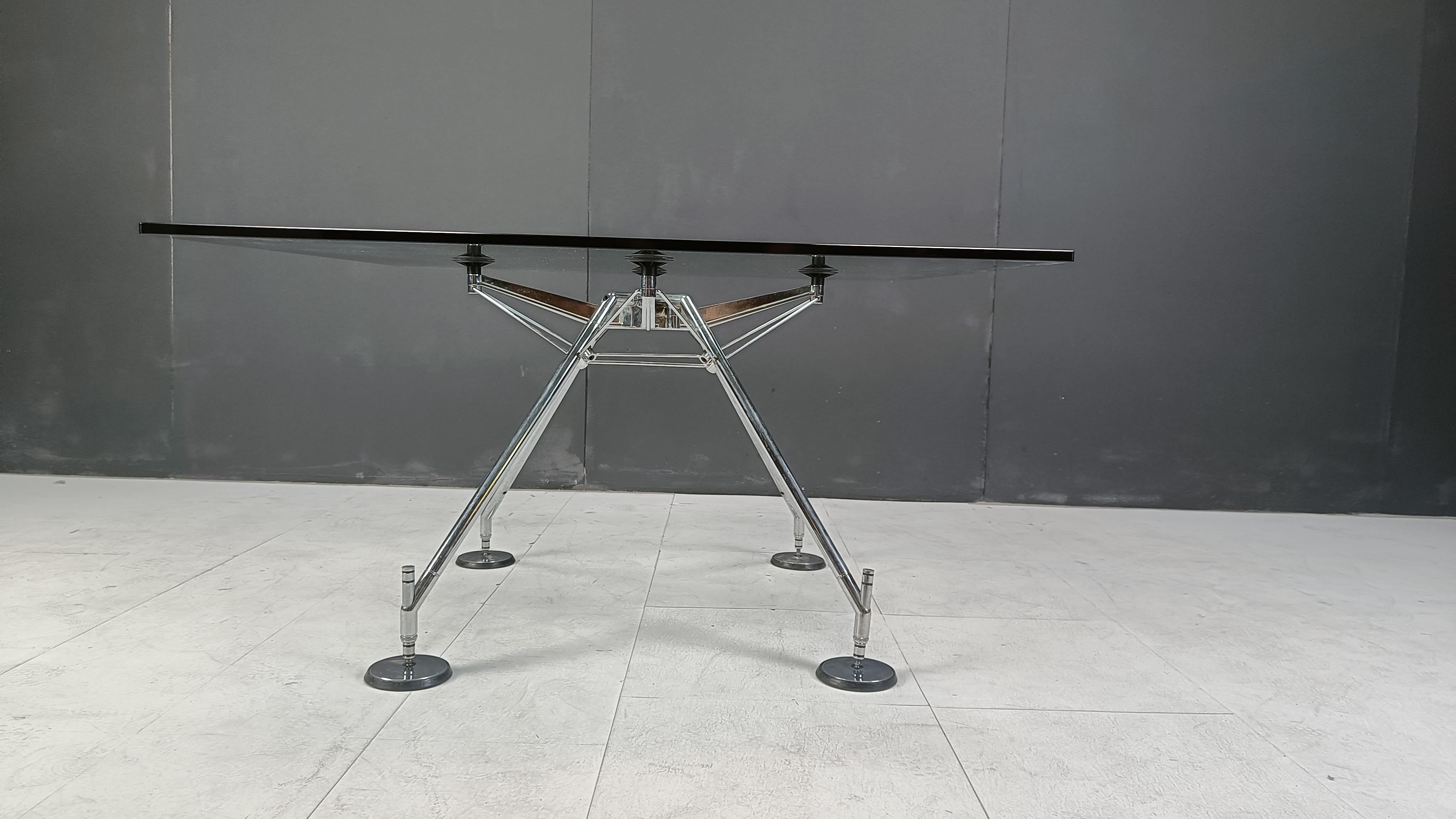 Nomos Dining Table by Norman Foster for Tecno, 1990s 2
