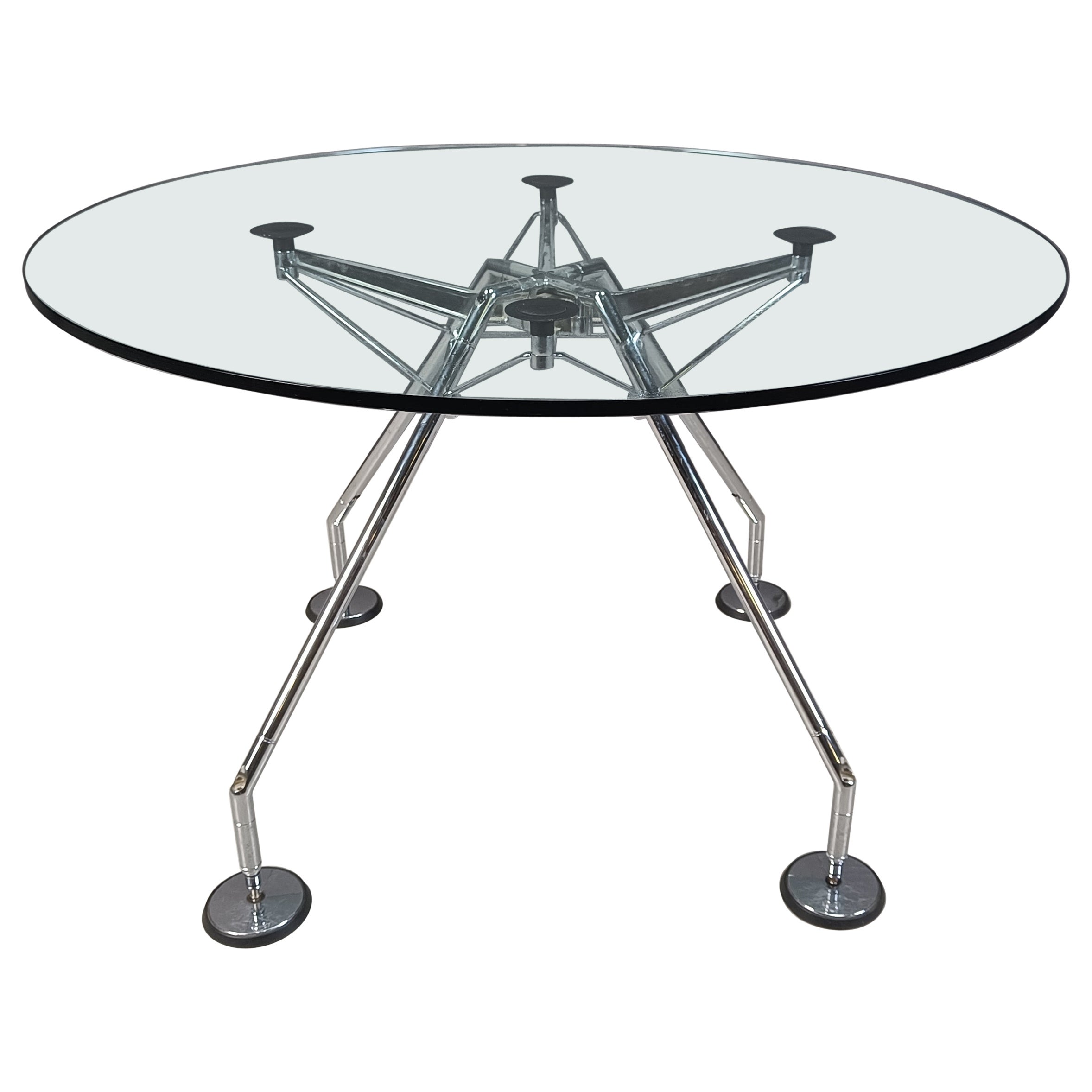 Nomos Dining Table by Norman Foster for Tecno, 1990s
