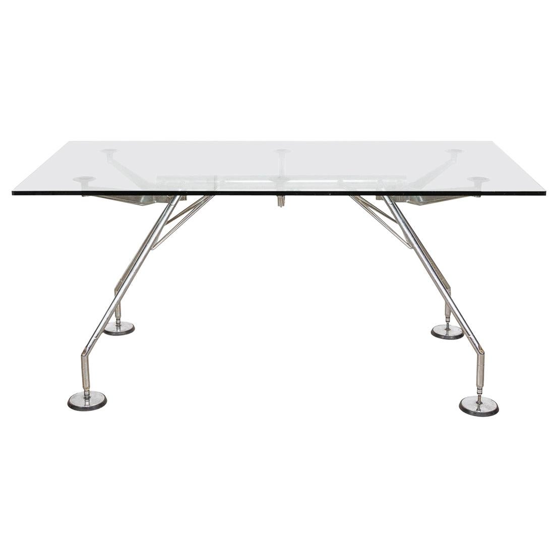 "Nomos" Dining Table by Norman Foster, Made in Milan, Italy