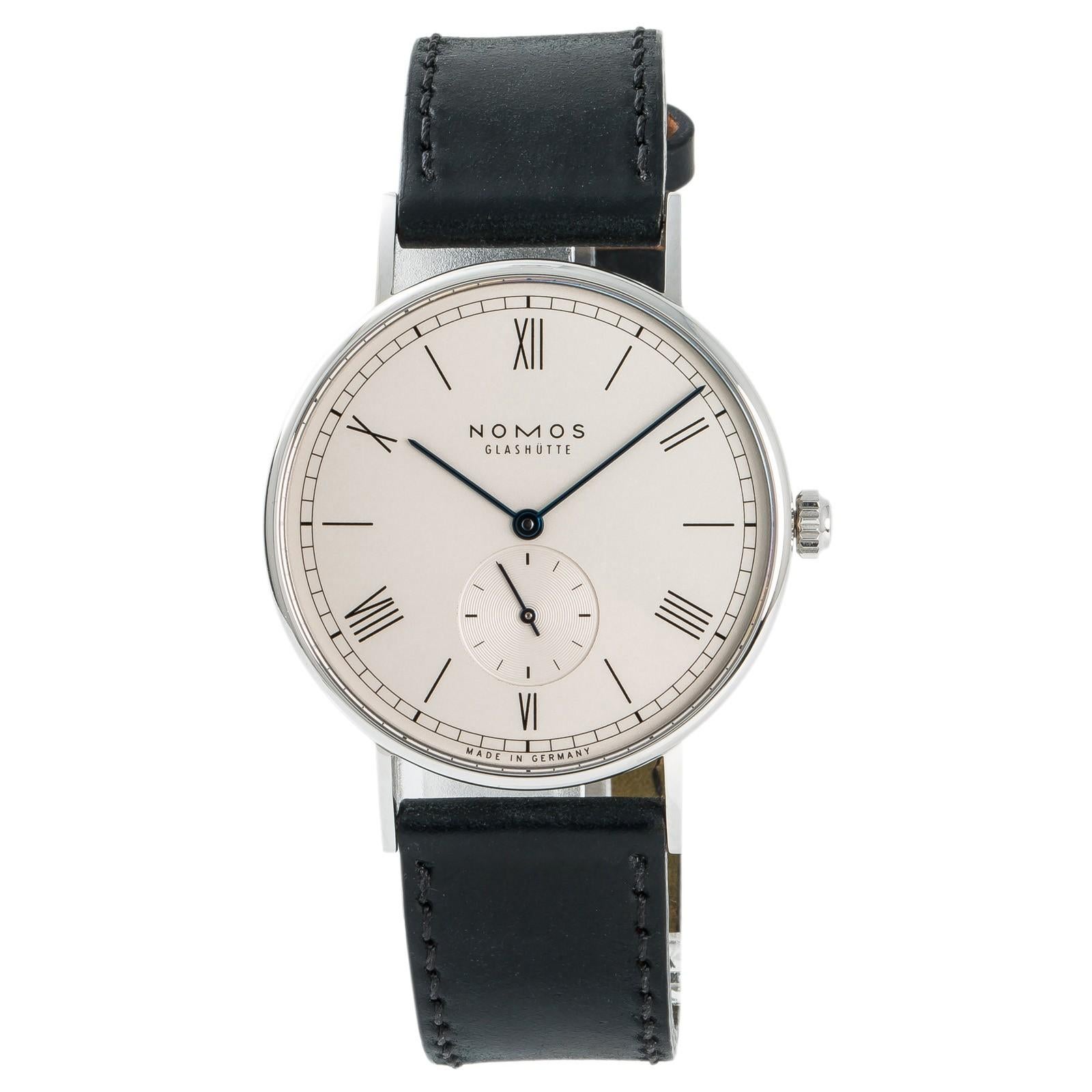 Nomos Glashutte Ludwig 234, White Dial Certified Authentic