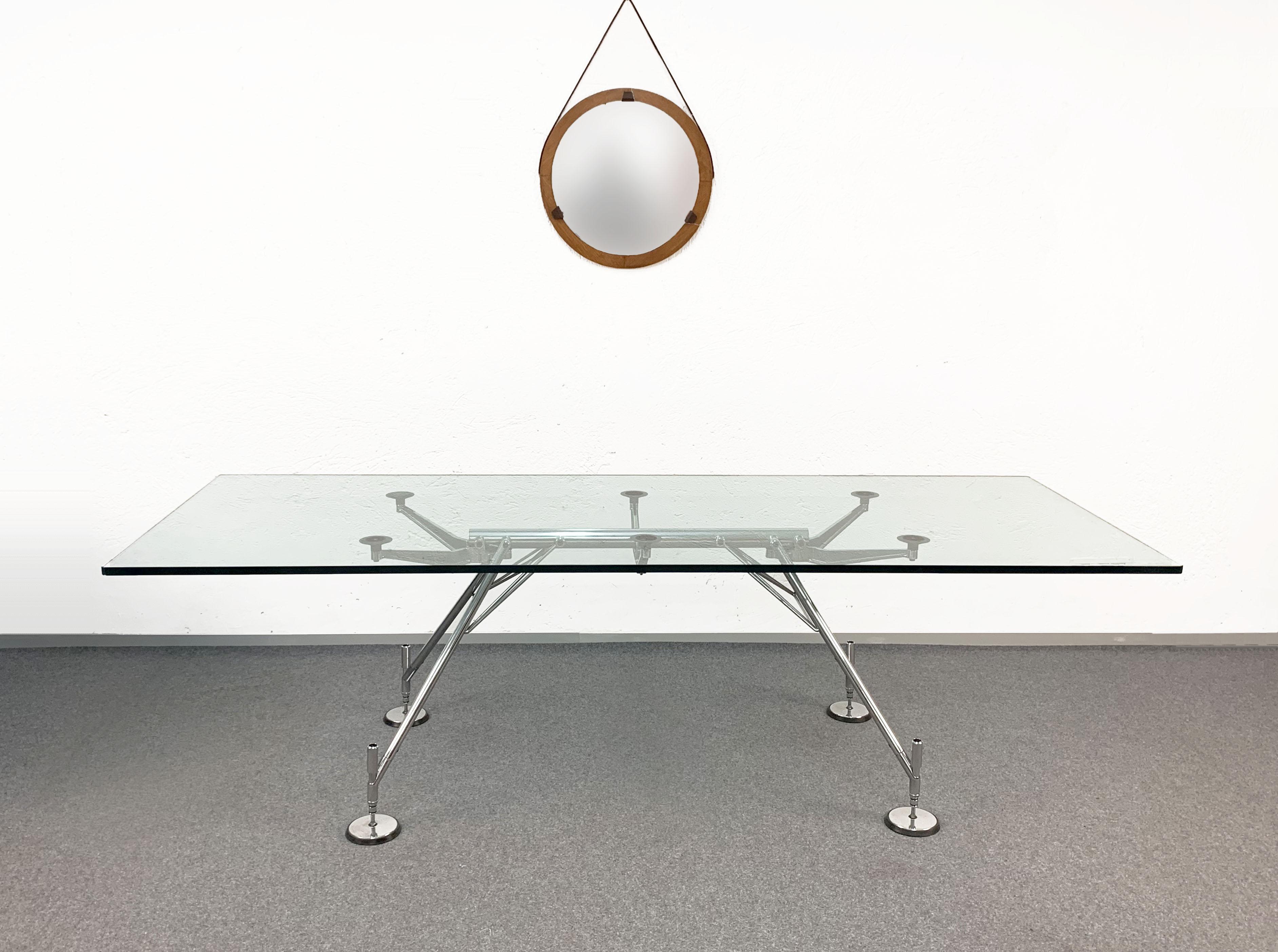 Nomos Table 1986 by Norman Foster for Tecno Italy 1980s Dining or Conference 5