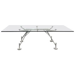 Used Nomos Table 1986 by Norman Foster for Tecno Italy 1980s Dining or Conference