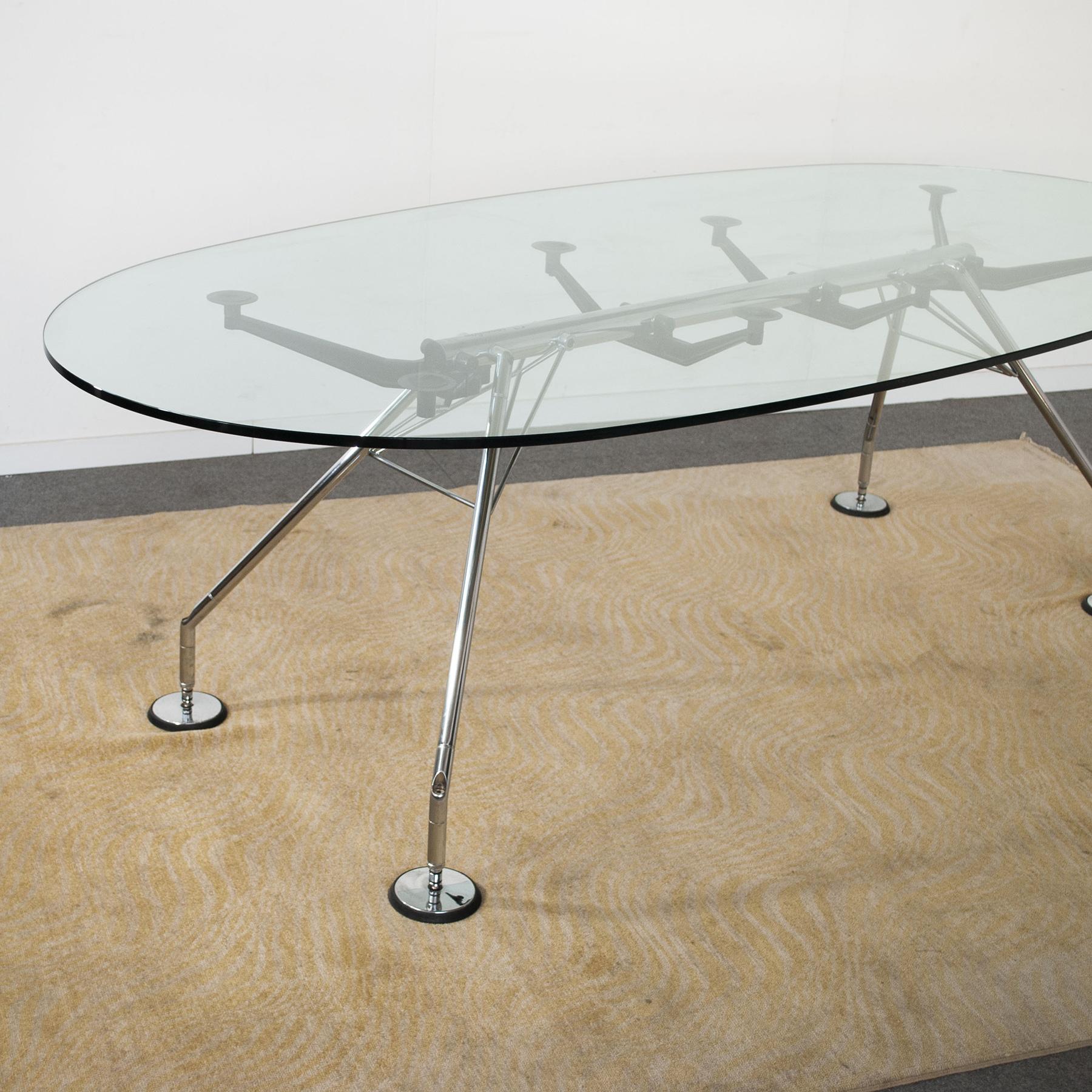 Steel Nomos Table by Norman Foster 80s
