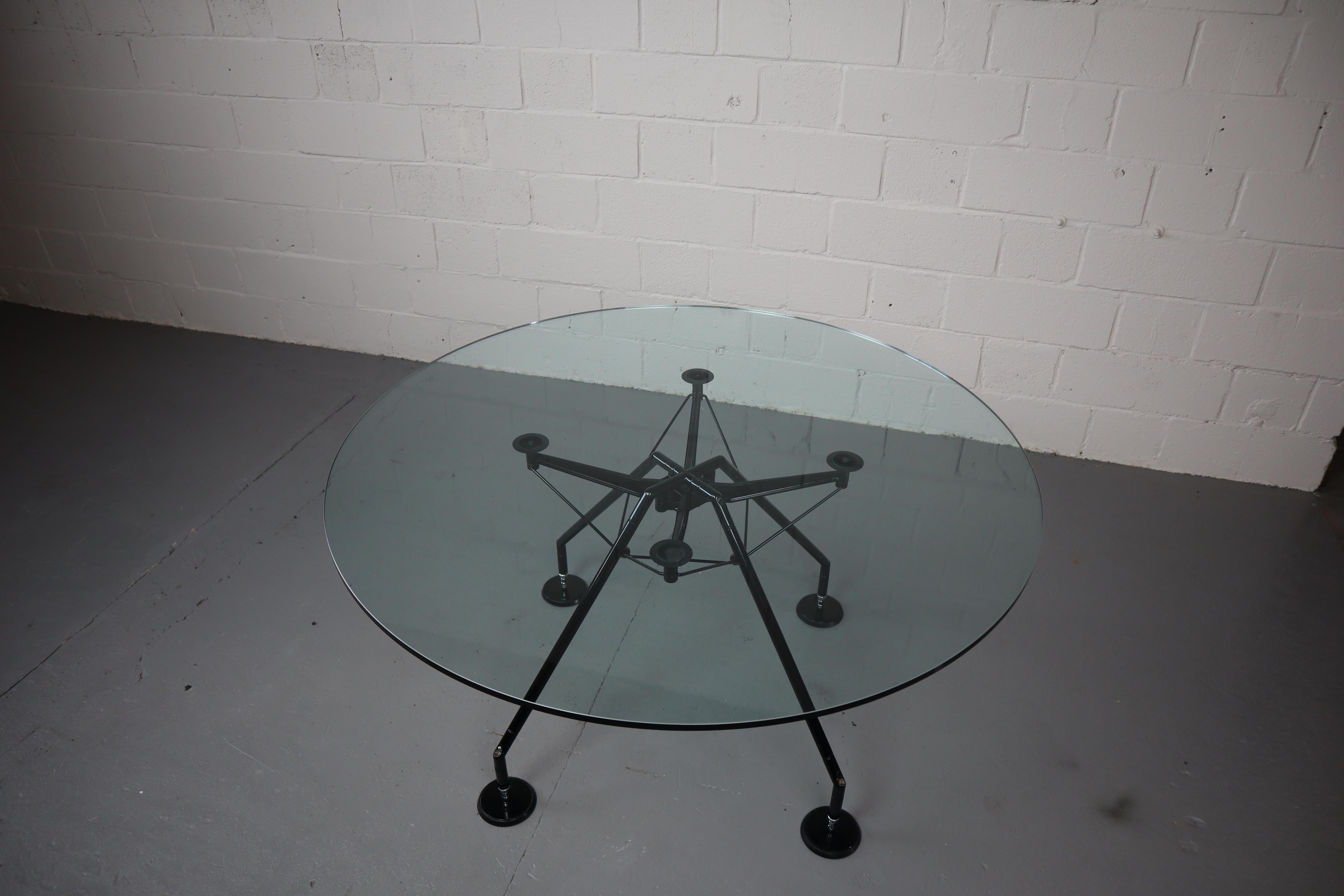 Nomos table by Sir Norman Foster for Tecno, 1987 For Sale 1