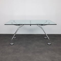 Nomos Table / Desk by Norman Foster for Tecno, Italy